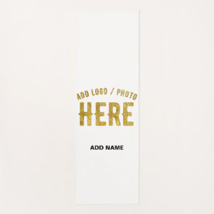 STYLISH MODERN CUSTOMIZABLE WHITE VERIFIED BRANDED YOGA MAT