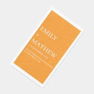 STYLISH MODERN CUSTOMIZED ELEGANT CLASSIC WEDDING  NAPKIN