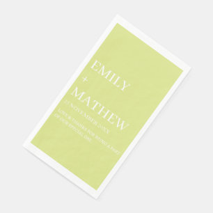 STYLISH MODERN CUSTOMIZED ELEGANT CLASSIC WEDDING  NAPKIN