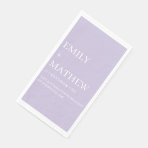 STYLISH MODERN CUSTOMIZED ELEGANT CLASSIC WEDDING  NAPKIN