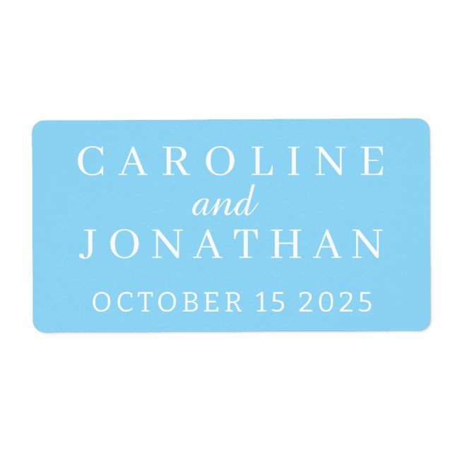 STYLISH MODERN ELEGANT CUSTOMIZED NAME WEDDING  (Front)