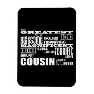 Stylish Modern & Fun Cousins : Greatest Cousin Magnet