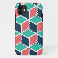 Stylish Modern Geometric Colour Cube
