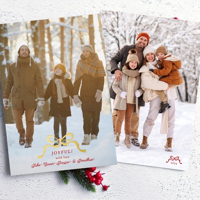 stylish modern gold christmas bow photo (Creator Uploaded)