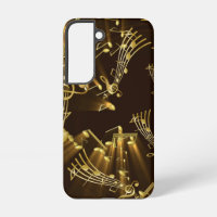 Stylish Modern Golden Notes