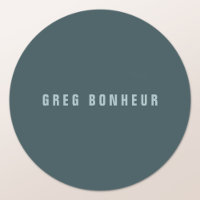 Stylish Modern Looking Name | Blue Grey