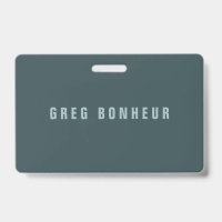 Stylish Modern Looking Name | Blue Grey