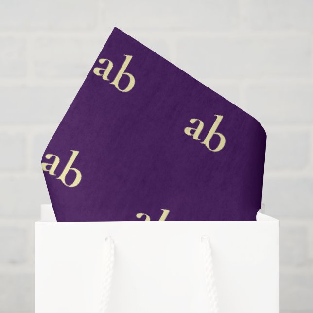  STYLISH MODERN MINIMAL CUSTOMIZED NAME YOUR LOGO TISSUE PAPER (Gift Bag)