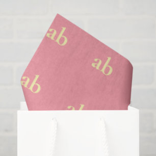 STYLISH MODERN MINIMAL CUSTOMIZED NAME YOUR LOGO TISSUE PAPER