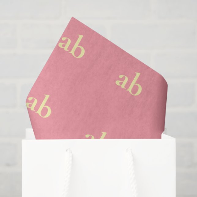  STYLISH MODERN MINIMAL CUSTOMIZED NAME YOUR LOGO TISSUE PAPER (Gift Bag)