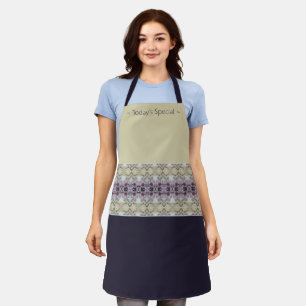 Stylish Modern Patterned Apron