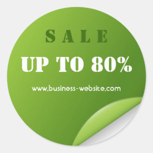 Stylish Modern Sale Business Sticker