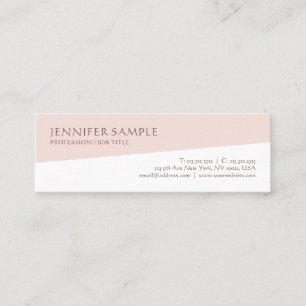 Stylish Modern Simple Professional Template Trendy Mini Business Card