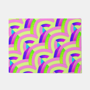 stylish modern sophisticated chevron doormat