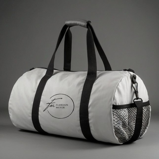 Stylish Monogram Minimalist Duffle Bag (Creator Uploaded)