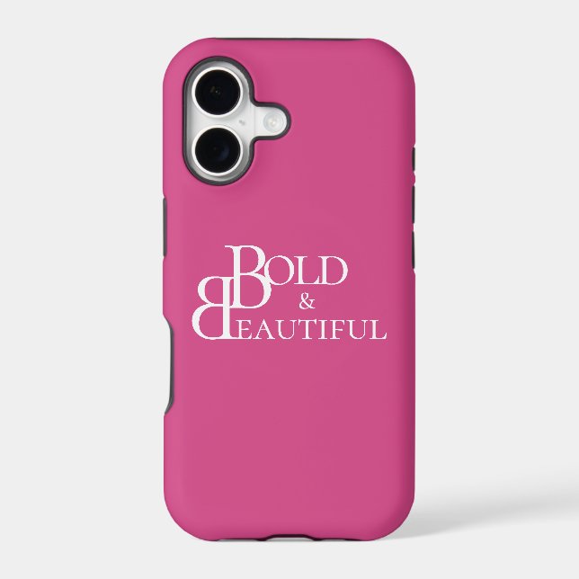 Stylish Monogrammed Lettering Design (Back)