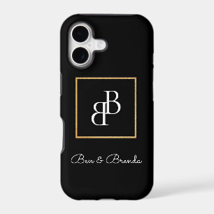 Stylish Monograms Text Design