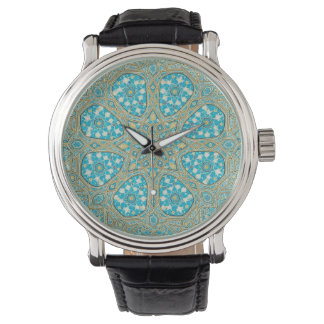 stylish mosaic dome watch