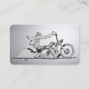 Stylish Motorcycle Business Card