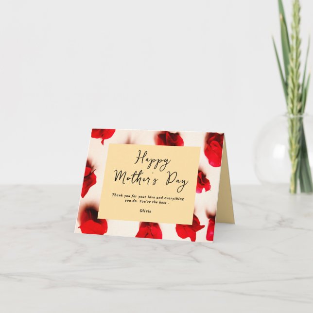 Stylish Mum Gift | Perfect for Mother's Day card (Front)