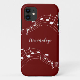 Stylish Music Notes Trendy Cool Personalised Case- Case-Mate iPhone Case