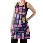 Stylish Nail Polish Bottles Manicurist Salon  