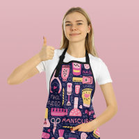 Stylish Nail Polish Bottles Manicurist Salon