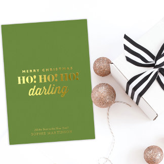 Stylish Non-Photo Ho! Ho! Ho! Darling