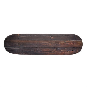 Stylish Old Wood Grain Skateboard