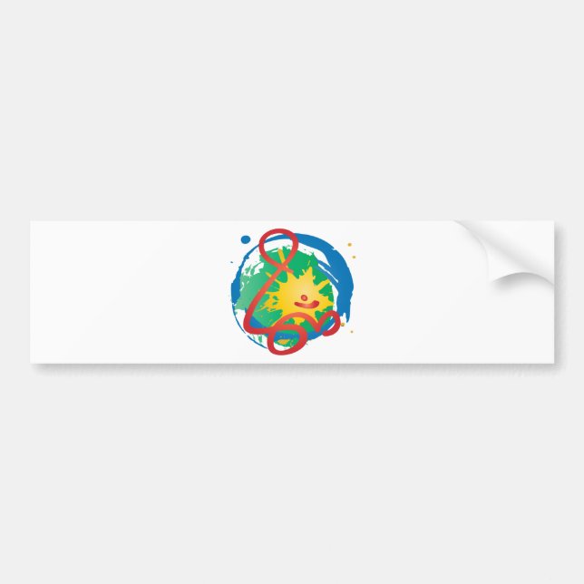 Stylish-Om Bumper Sticker (Front)