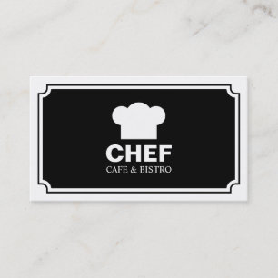 Stylish panel - Black Business Card