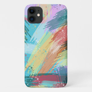 Stylish Pastel Colours Abstract Art Case-Mate iPhone Case
