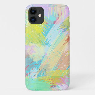 Stylish Pastel Colours Abstract Art Case-Mate iPhone Case
