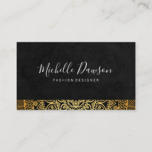 Stylish Pattern Business Card