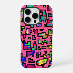 Stylish Pattern Design iPhone 16 Pro Case