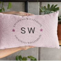 Stylish personalised soft pink 