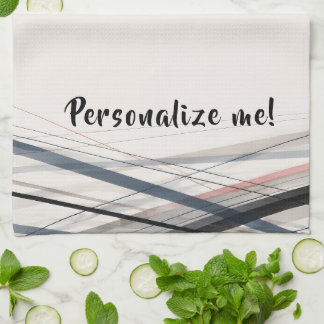 stylish personalizable absorbent kitchen tea towel