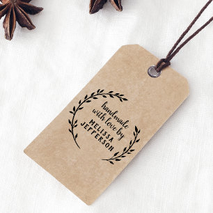Stylish Personalized Script Handmade By Self-inking Stamp