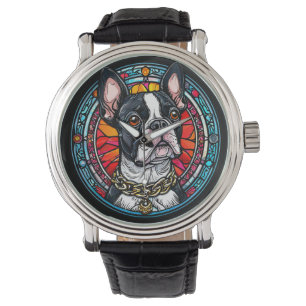 Stylish Pet Lover dog portrait Watch