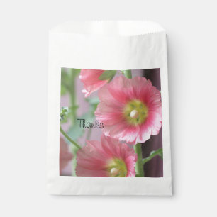 Stylish Pink Coral Favour Sleeve Bags