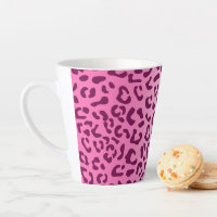 Stylish Pink Leopard Print