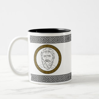 Stylish Plato Two-Tone Coffee Mug