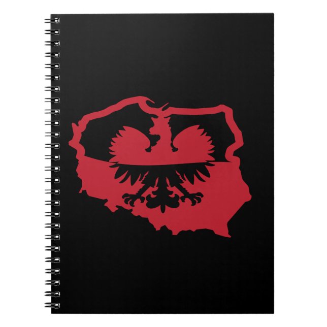 Stylish Poland Polska Flag     Notebook (Front)