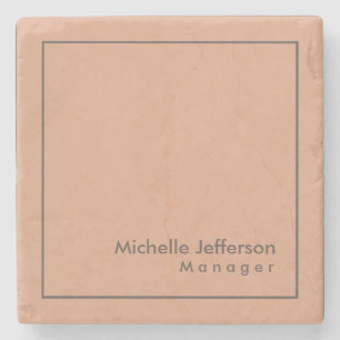 Stylish Professional Minimalist Stone Coaster