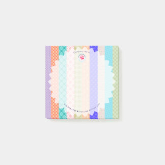 Stylish Promotional Post-it Notes - Decoupage