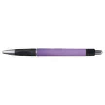 Stylish Purple Custom Monogram Name Ballpoint Pen