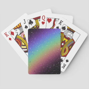 Stylish Rainbow Playing Cards