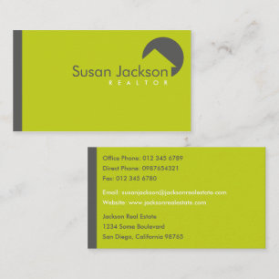 Stylish Realtor Business Card