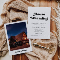 Stylish retro Housewarming party photo