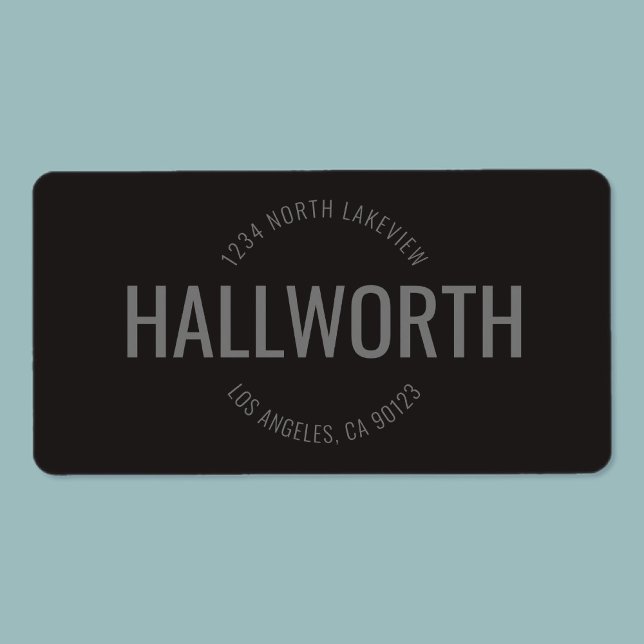 Stylish Return Address Label (Creator Uploaded)